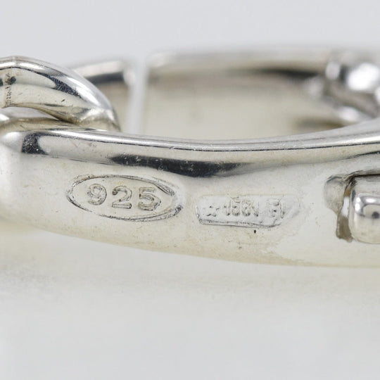 GUCCI Necklace Silver925 Silver Double G Doppia G Women(Unisex) Used Authentic