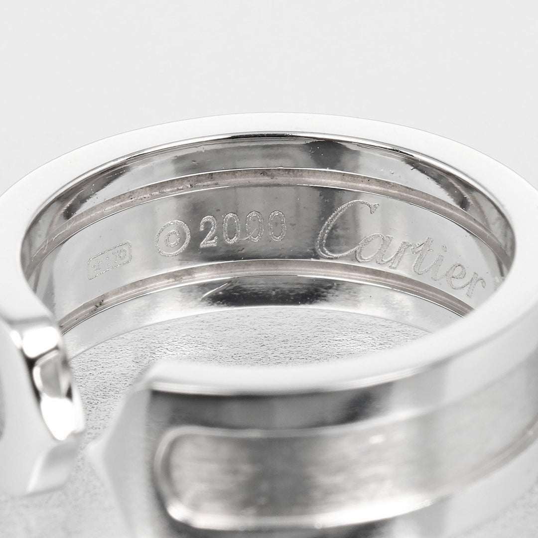 CARTIER Ring K18 white gold White gold 2C Women 48 Used Authentic