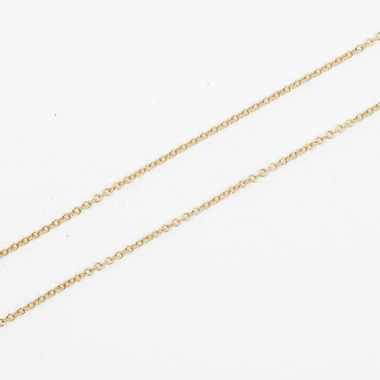TIFFANY&Co. Necklace K18 yellow gold gold Loving heart Women Used Authentic