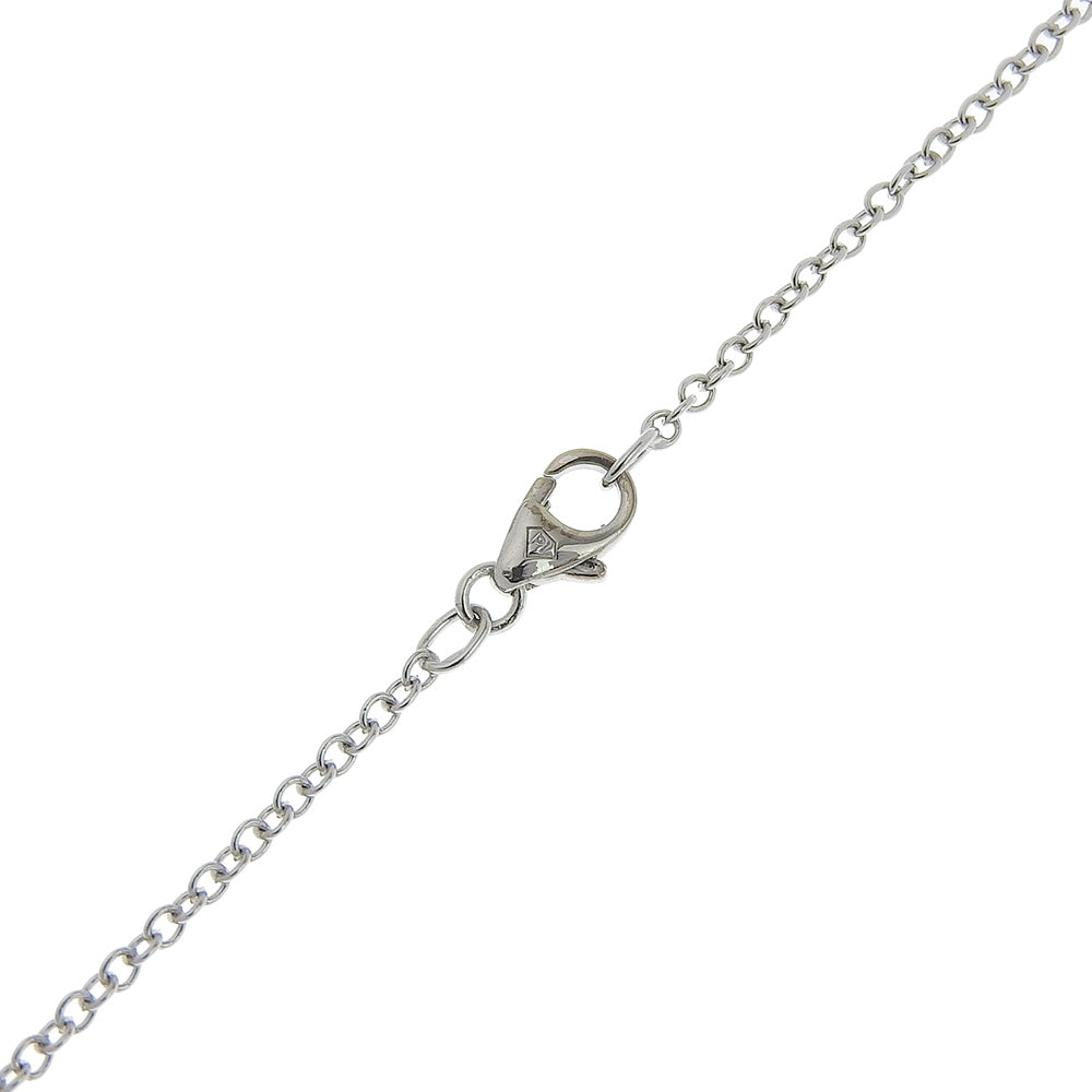 PIAGET Necklace K18 White Gold, Diamond Silver heart