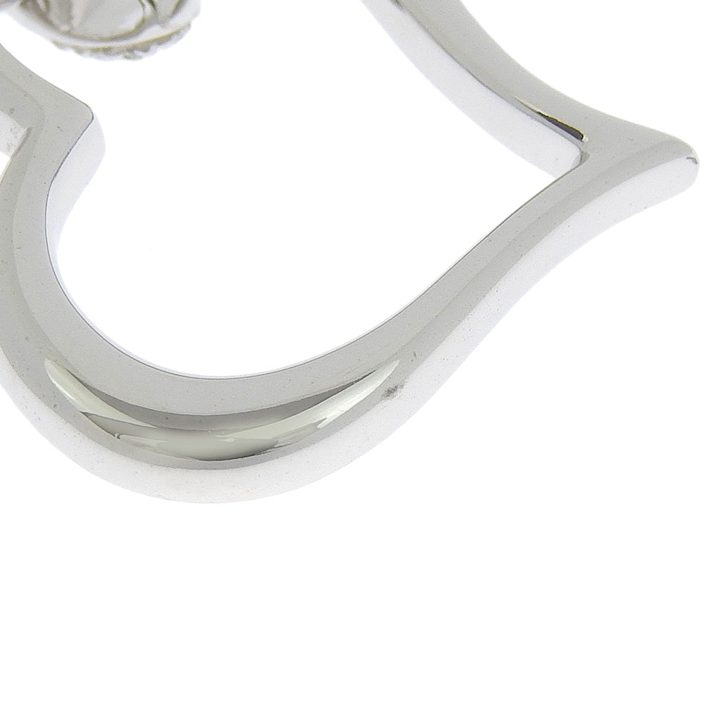 PIAGET Necklace K18 White Gold, Diamond Silver heart