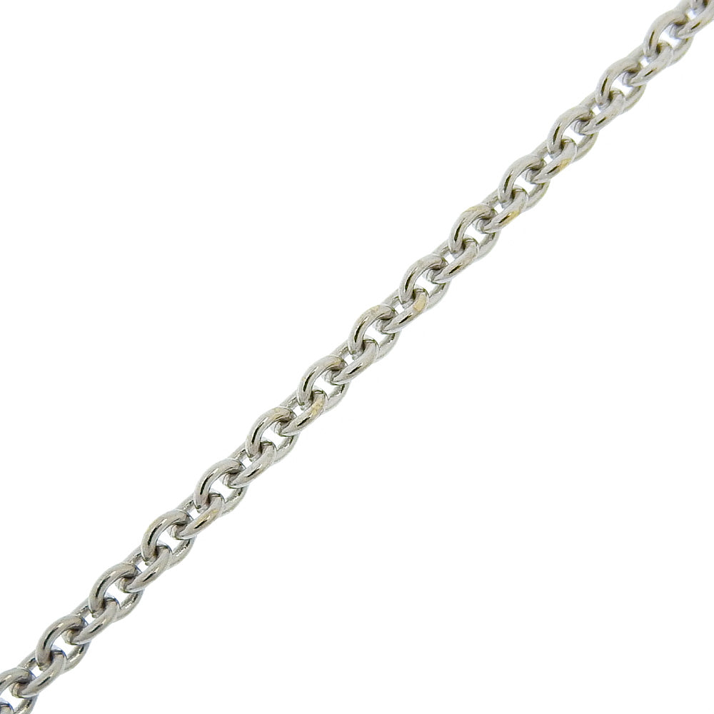 BVLGARI Necklace K18 white gold Silver B-Zero1 Women Used Authentic