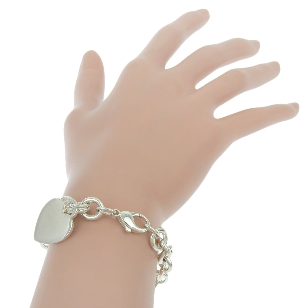TIFFANY&Co. bracelet Silver925 Silver Heart tag Return to TIFFANY & Co. Women Used Authentic