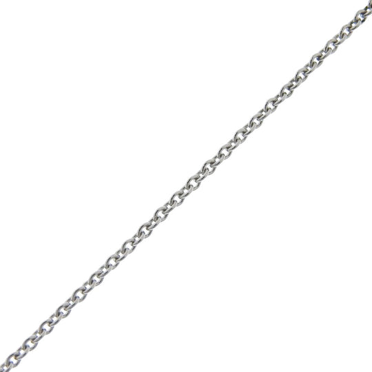 TIFFANY&Co. Necklace Pt950Platinum, Diamond Silver 5P Dotz heart Women Used Authentic