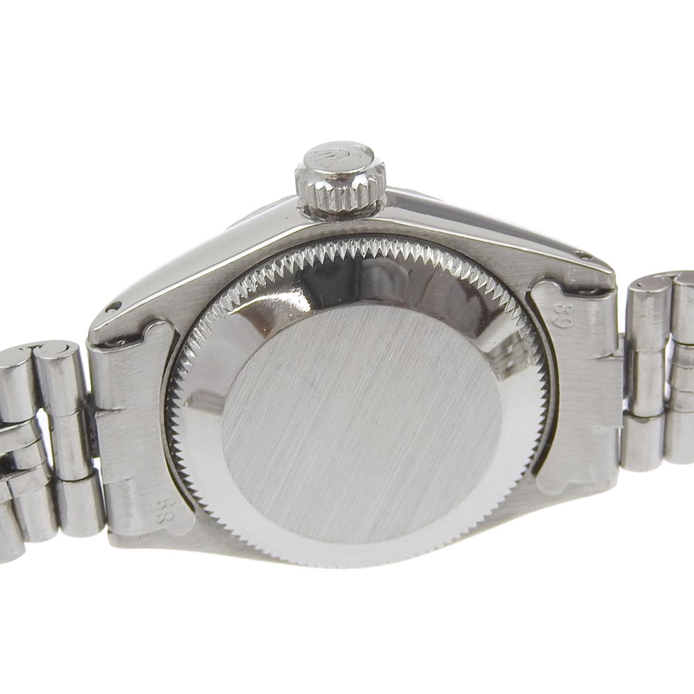 ROLEX Watches Mechanical Automatic 6524 Stainless Steel Silver cal.1161 Date 21 series Oyster perpetual Silver dial Women Used Authentic