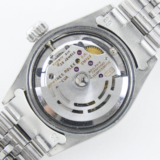 ROLEX Watches Mechanical Automatic 6524 Stainless Steel Silver cal.1161 Date 21 series Oyster perpetual Silver dial Women Used Authentic