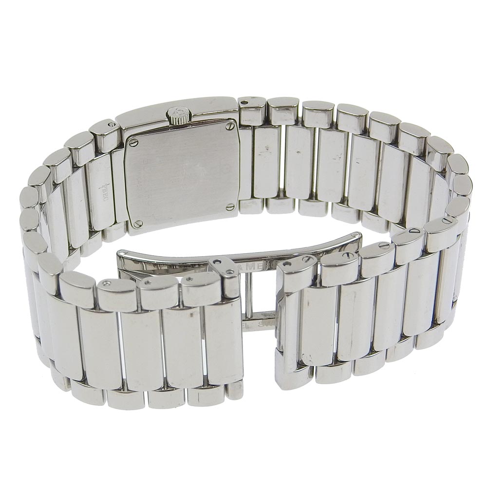 Baume & Mercier Watches Quartz MV045219 Stainless Steel Silver 12P diamond catwalk Women Used Authentic
