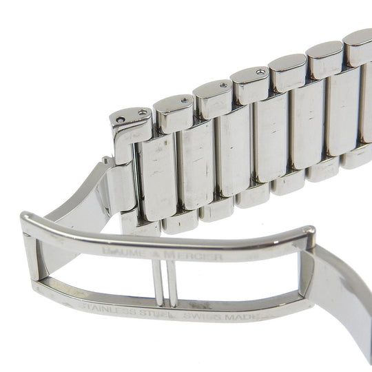 Baume & Mercier Watches Quartz MV045219 Stainless Steel Silver 12P diamond catwalk Women Used Authentic
