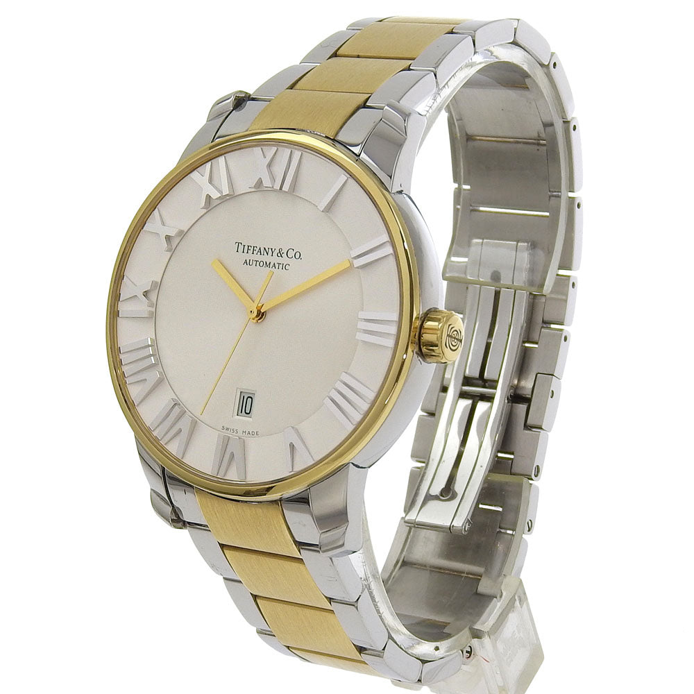 TIFFANY&Co. Watches Mechanical Automatic Z1810.68.15A21A00A Stainless Steel white Back schedule Atlas Dome White dial mens Used Authentic