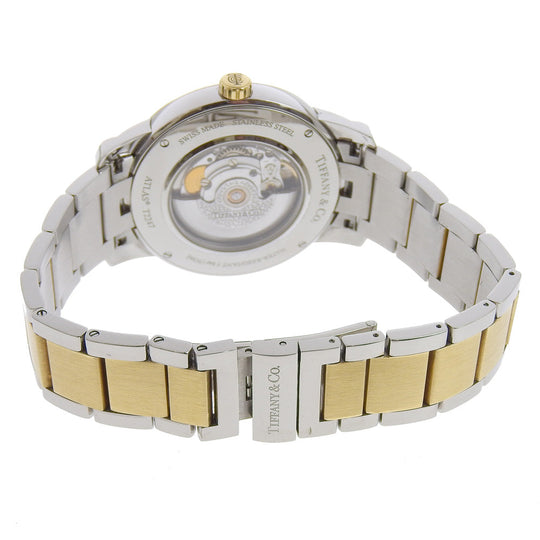TIFFANY&Co. Watches Mechanical Automatic Z1810.68.15A21A00A Stainless Steel white Back schedule Atlas Dome White dial mens Used Authentic