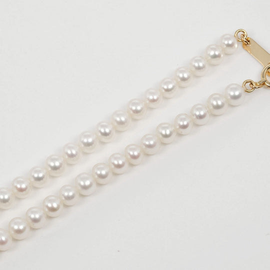 TASAKI Necklace Pearl, 18K Gold white Women Used Authentic