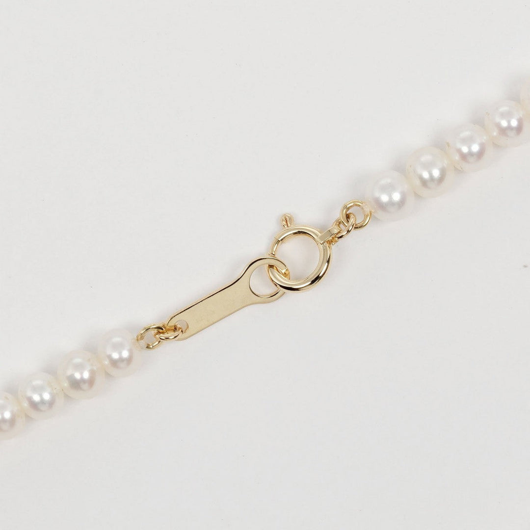 TASAKI Necklace Pearl, 18K Gold white Women Used Authentic