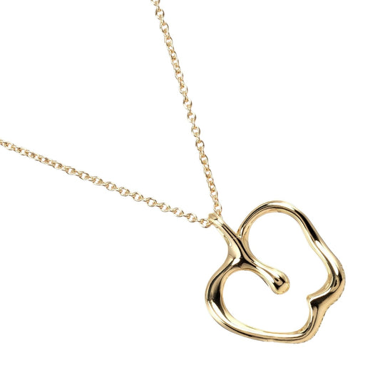 TIFFANY&Co. Necklace K18 yellow gold gold Apple Women Used Authentic