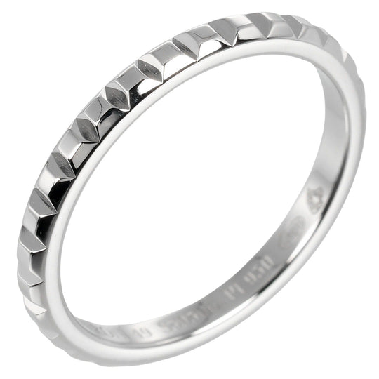 Boucheron Ring Pt950Platinum Silver Cattle cru de paris small Women 49 Used Authentic