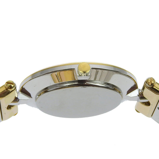 Christian Dior Watches Quartz 3026 Stainless Steel , Plated Gold black black dial Women Used Authentic