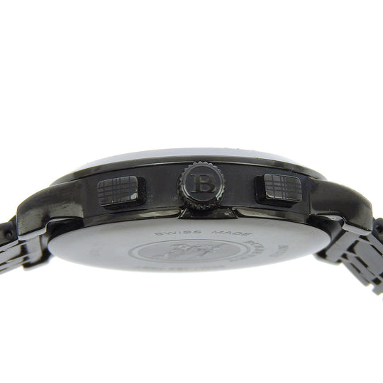 BURBERRY Watches Quartz BU1373 Stainless Steel black Heritage black dial mens Used Authentic