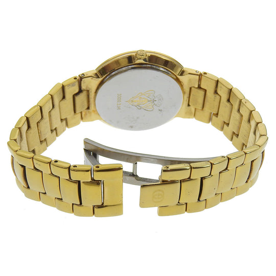 GUCCI Watches Quartz 3300.2.M Plated Gold gold vintage gold dial Boys Used Authentic