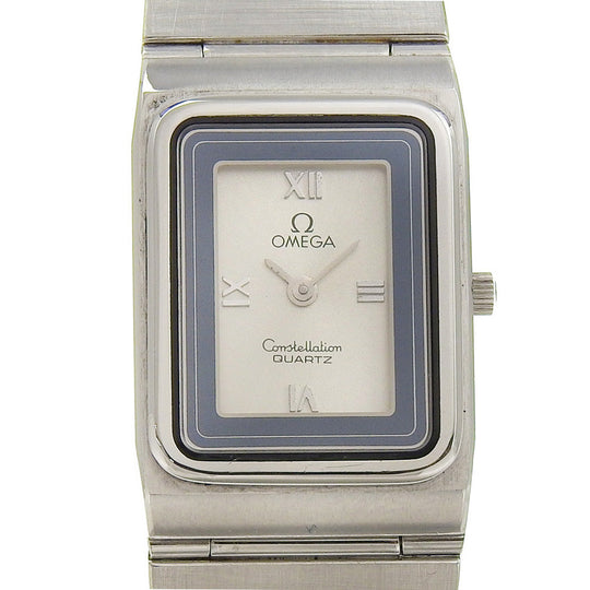 OMEGA Watches Quartz Stainless Steel Silver Constellation Silver dial Women Used Authentic
