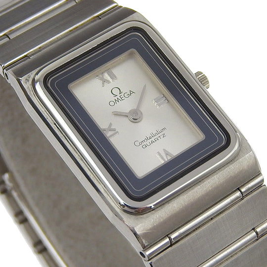 OMEGA Watches Quartz Stainless Steel Silver Constellation Silver dial Women Used Authentic