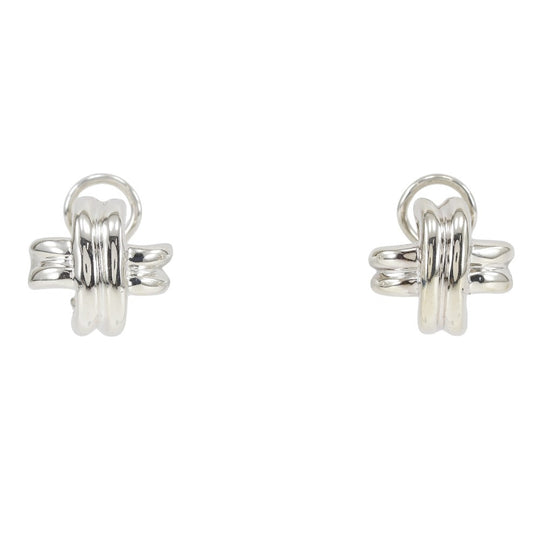 TIFFANY&Co. Earring Silver925 Silver vintage Signature Women Used Authentic