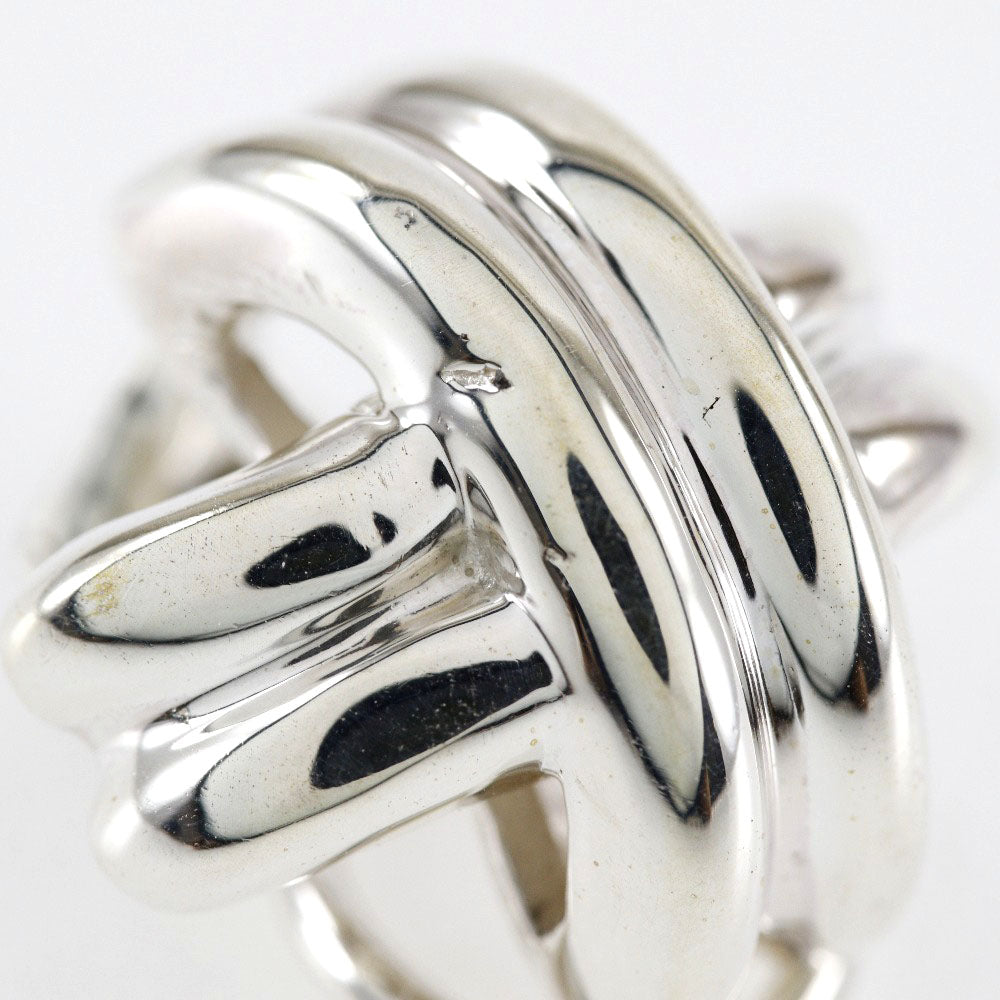 TIFFANY&Co. Earring Silver925 Silver vintage Signature Women Used Authentic