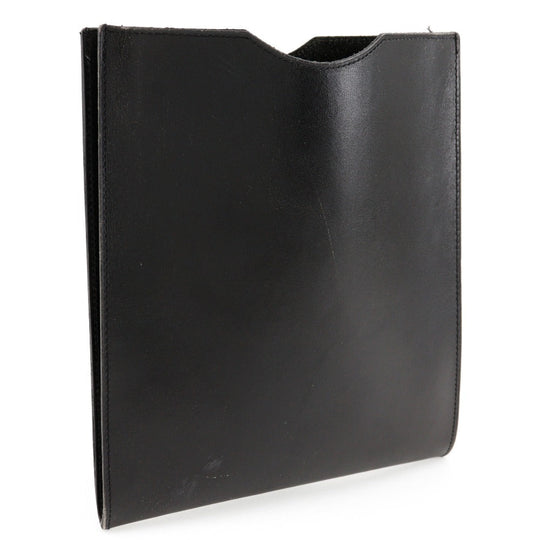 HERMES Shoulder Bag Calfskin black Pochette Omenitu unisex(Unisex) Used Authentic
