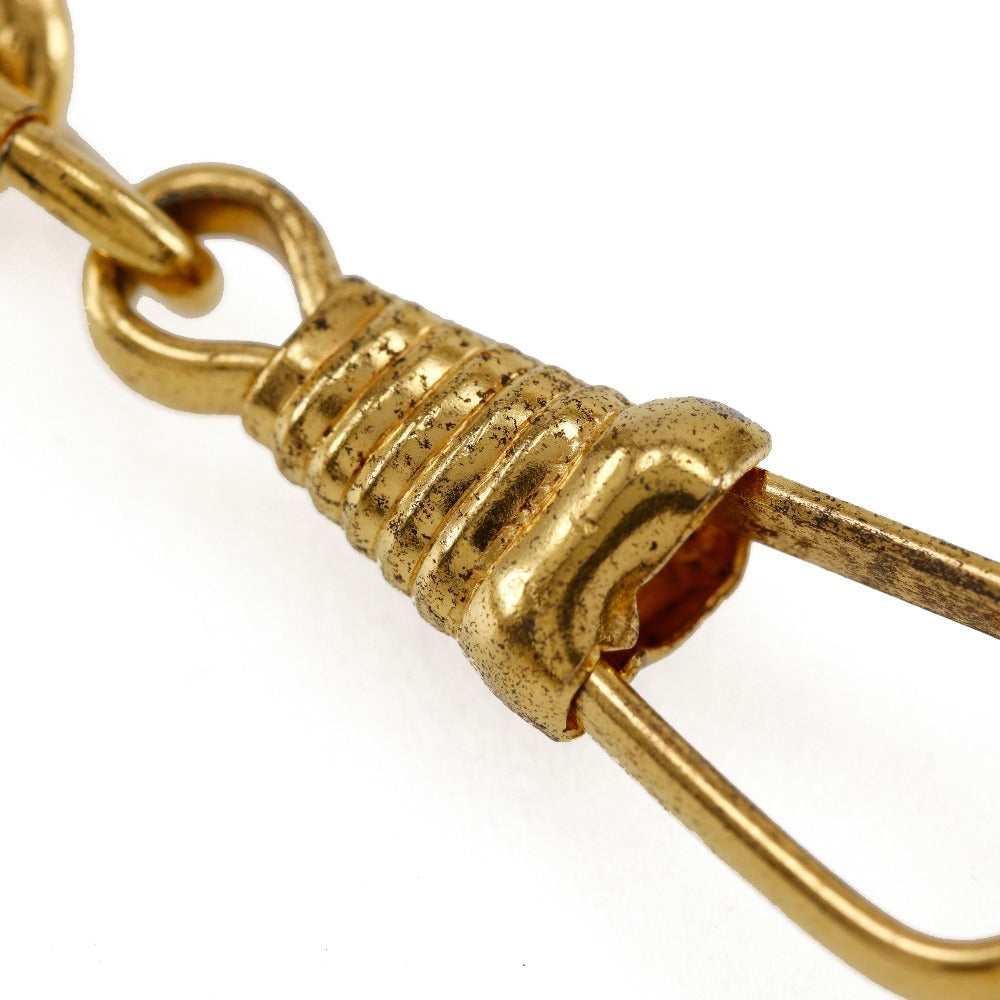 CHANEL belt Plated Gold gold vintage COCO Mark Chain belt Women Used Authentic