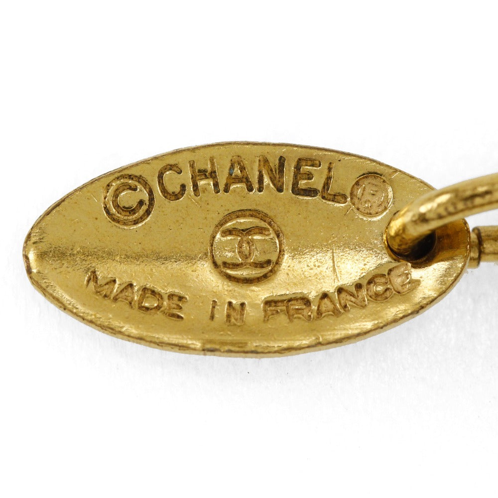 CHANEL belt Plated Gold gold vintage COCO Mark Chain belt Women Used Authentic