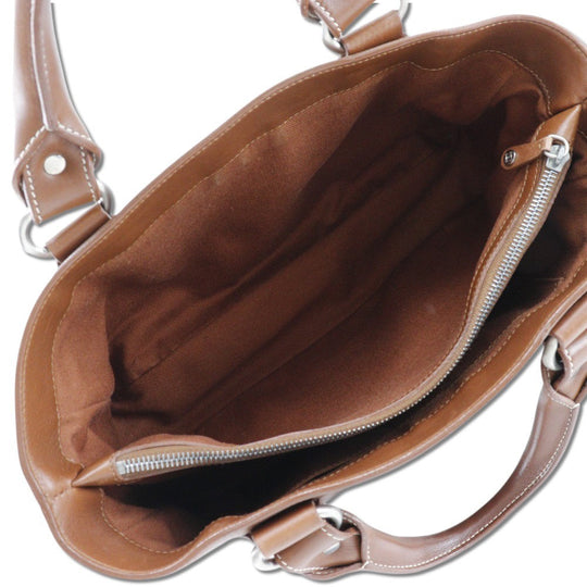 CELINE Handbag Calfskin Brown Boogie bag Women Used Authentic