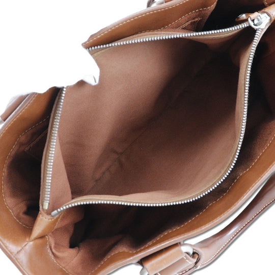 CELINE Handbag Calfskin Brown Boogie bag Women Used Authentic