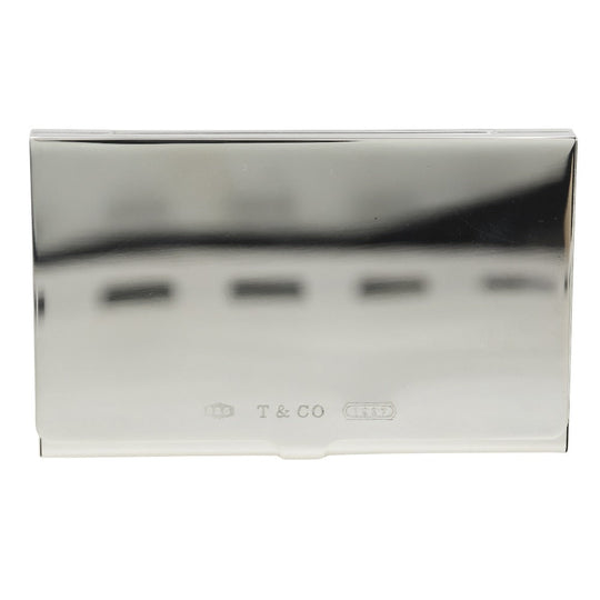 TIFFANY&Co. Card Case Silver925 Silver 1837 mens(Unisex) Used Authentic