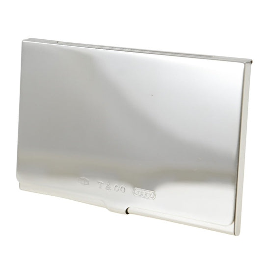 TIFFANY&Co. Card Case Silver925 Silver 1837 mens(Unisex) Used Authentic