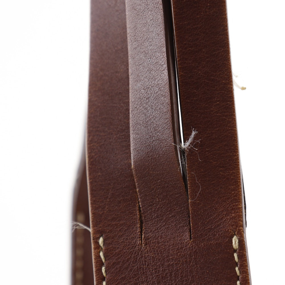 CELINE Tote Bag canvas black logo Women Used Authentic