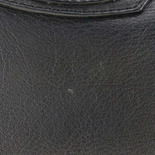 BALENCIAGA Tote Bag 255412 Calfskin black Paper bag Women Used Authentic