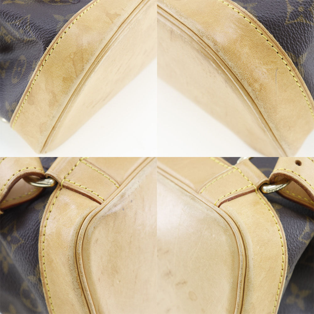 LOUIS VUITTON Backpack M51136 Monogram canvas Brown *Junk item MontsourisMM Women Used Authentic