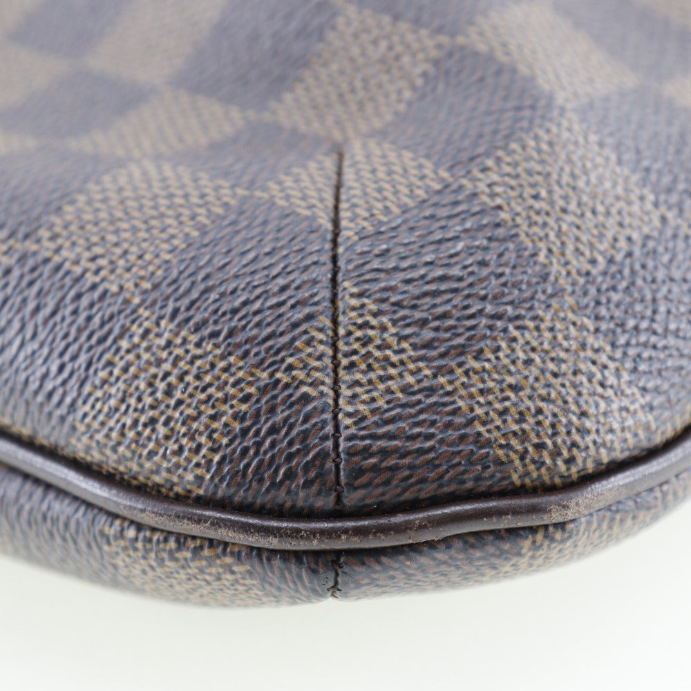 LOUIS VUITTON Shoulder Bag N42251 Damier canvas Brown Bloomsbury PM Women Used Authentic