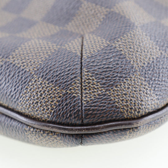 LOUIS VUITTON Shoulder Bag N42251 Damier canvas Brown Bloomsbury PM Women Used Authentic