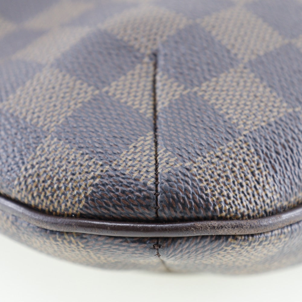 LOUIS VUITTON Shoulder Bag N42251 Damier canvas Brown Bloomsbury PM Women Used Authentic