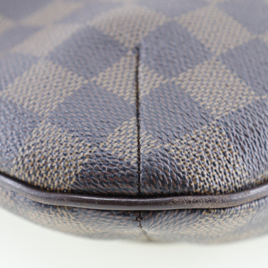 LOUIS VUITTON Shoulder Bag N42251 Damier canvas Brown Bloomsbury PM Women Used Authentic