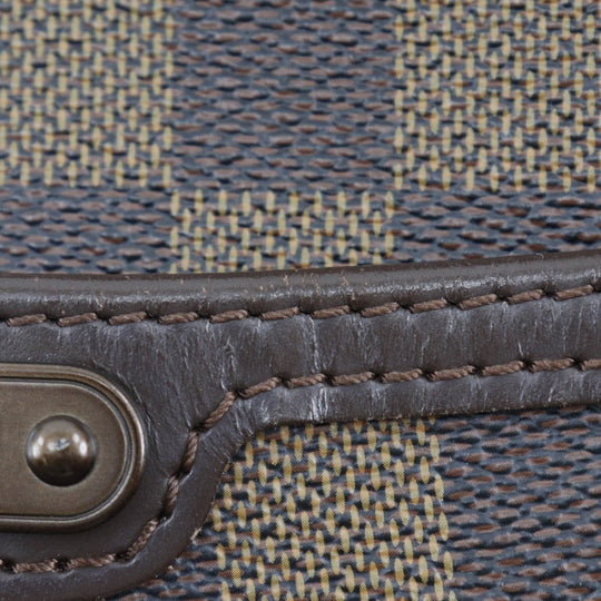 LOUIS VUITTON Shoulder Bag N42251 Damier canvas Brown Bloomsbury PM Women Used Authentic