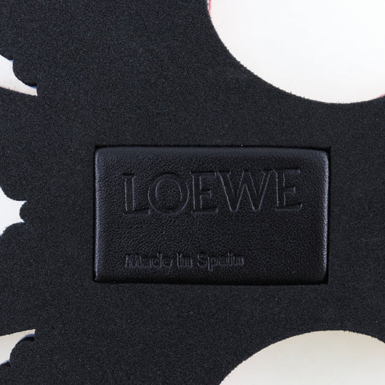 LOEWE charm Urethane, Leather Red and blue Bag charm octopus Paula Zuibiza Octopus Women Used Authentic