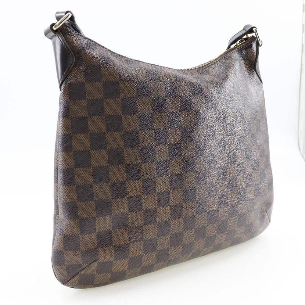 LOUIS VUITTON Shoulder Bag N42251 Damier canvas Brown Bloomsbury PM Women Used Authentic