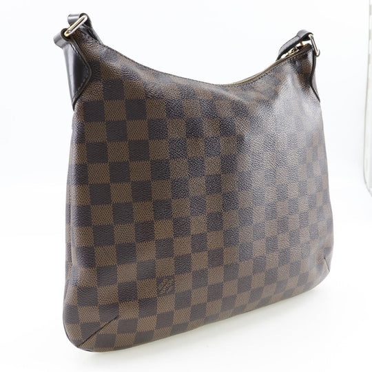LOUIS VUITTON Shoulder Bag N42251 Damier canvas Brown Bloomsbury PM Women Used Authentic