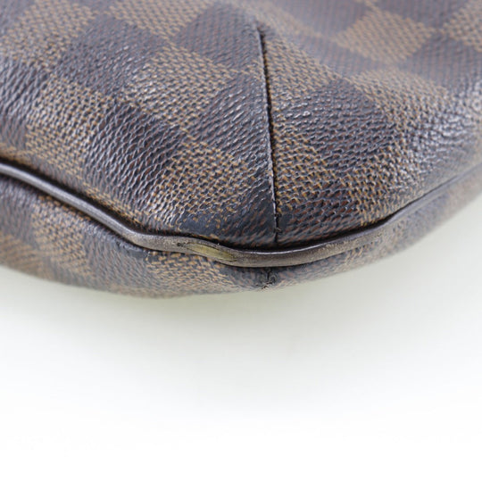 LOUIS VUITTON Shoulder Bag N42251 Damier canvas Brown Bloomsbury PM Women Used Authentic