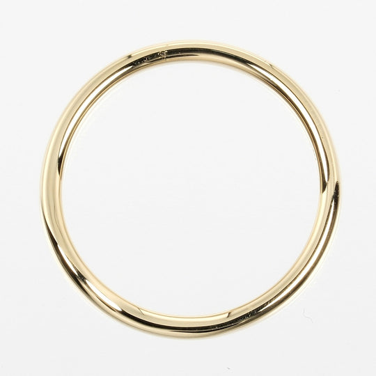TIFFANY&Co. Ring K18 yellow gold gold 0.1" band Curved band Women Used Authentic