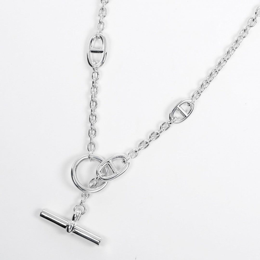 HERMES Necklace Silver925 Silver Chene Dunkle Farandole 160