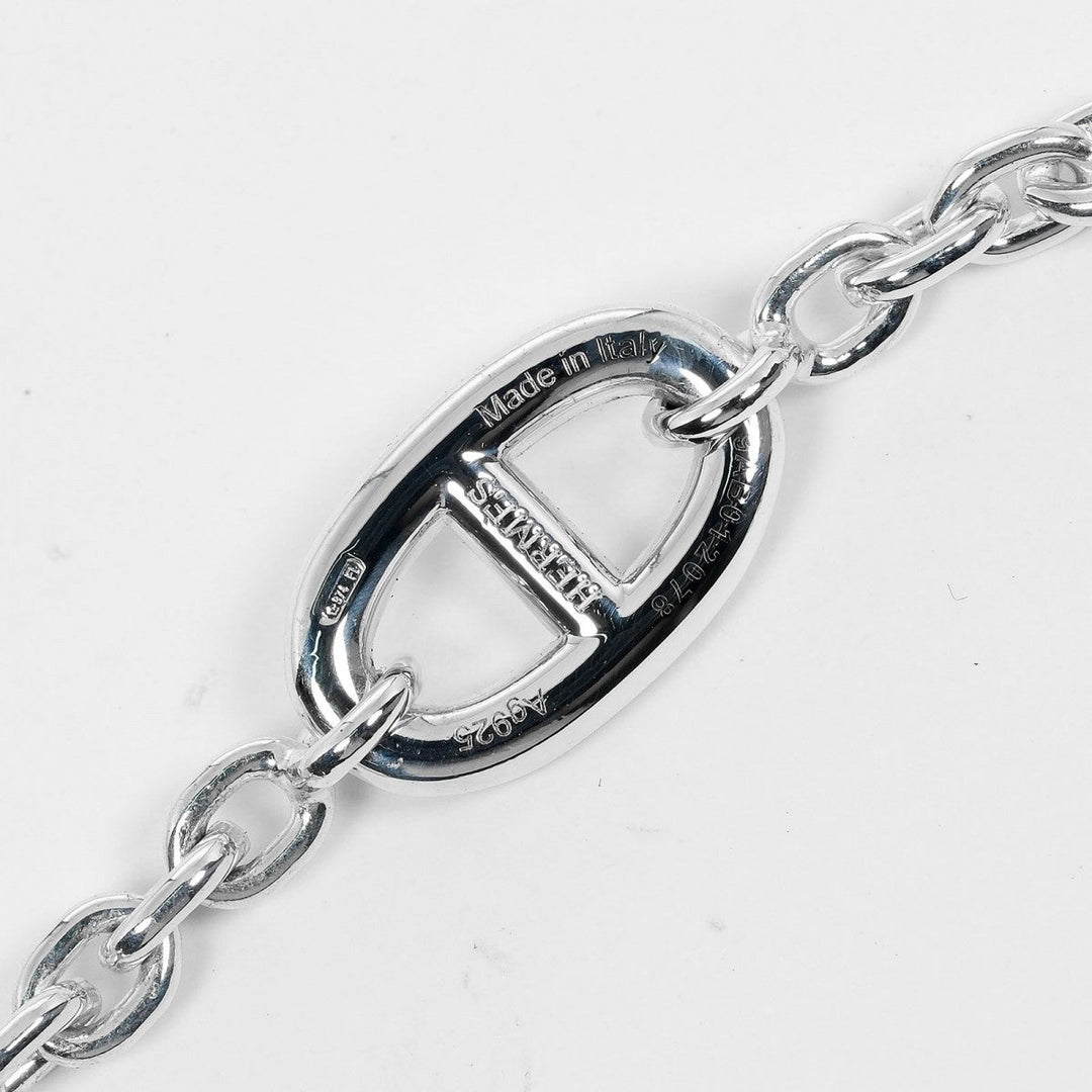 HERMES Necklace Silver925 Silver Chene Dunkle Farandole 160