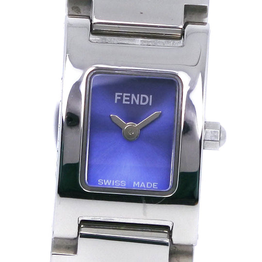 FENDI Watches Quartz 3150L Stainless Steel purple purple dial Women Used Authentic