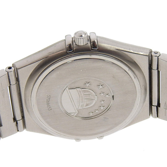 OMEGA Watches Quartz 1512.3 Stainless Steel Silver Constellation White dial mens Used Authentic