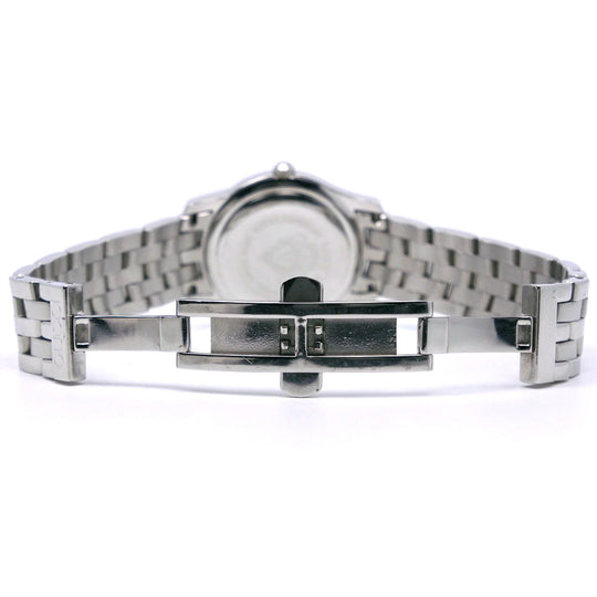 GUCCI Watches Quartz 5500L Stainless Steel Silver G class black dial Women Used Authentic